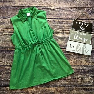 🌀Motherhood Maternity | Green Sleeveless Top